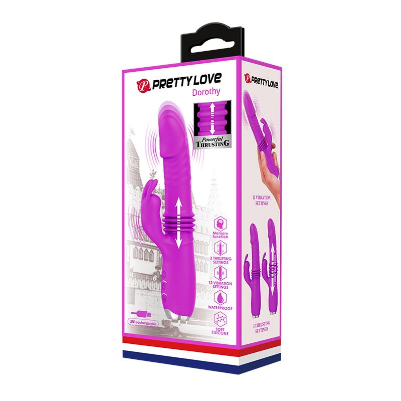 Vibrador para Punto G y Clítoris Pretty Love Dorothy con Función Up and Down