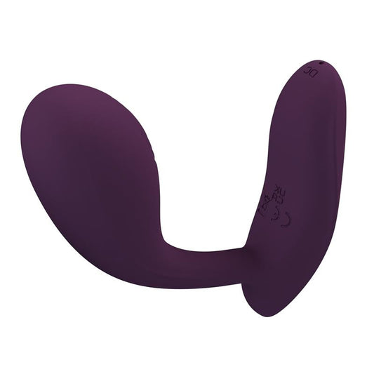 Estimulador de Clítoris Doble Estimulación Pretty Love Baird Púrpura con Control por App