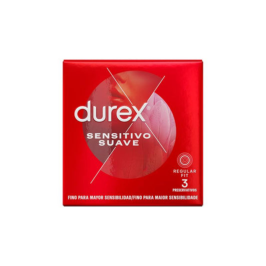 Durex Sensitivo Suave 3 preservativos