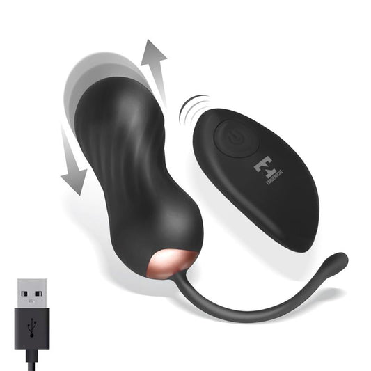 Huevo Vibrador TARDENOCHE Shove con Movimiento Thrusting y Mando