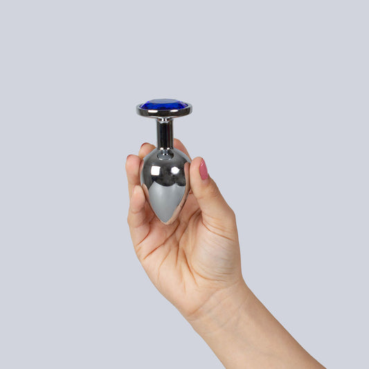 Plug Anal Secret Play Talla L Azul 9.5 cm