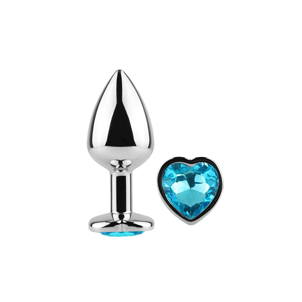 Plug Anal Secret Play Heart Talla S Azul 7 cm