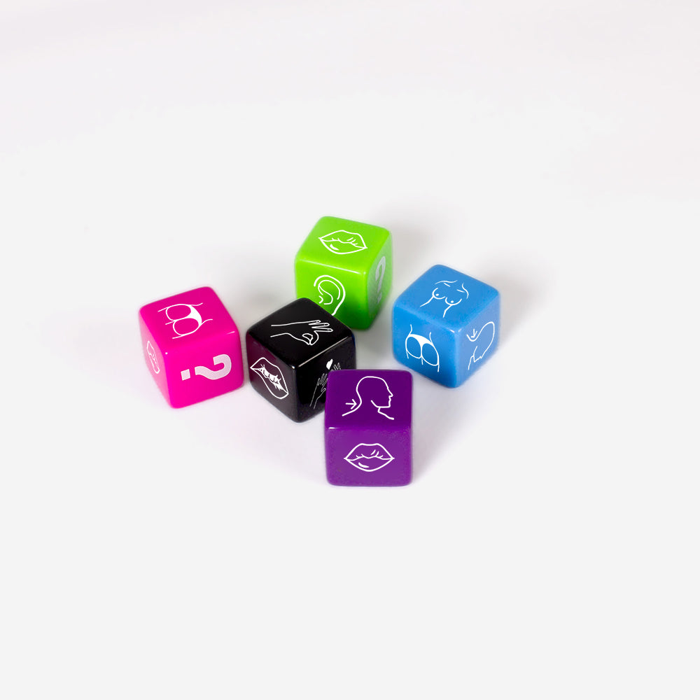 Juego Erótico Secret Play Party Play con 5 Dados