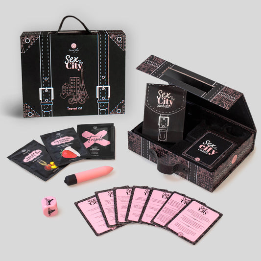 Juego Erótico Secret Play Sex In The City Kit de Viaje