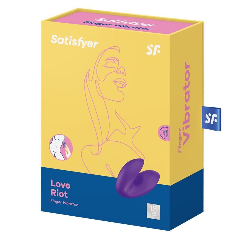 Satisfyer Love Riot Estimulador de Clítoris Púrpura