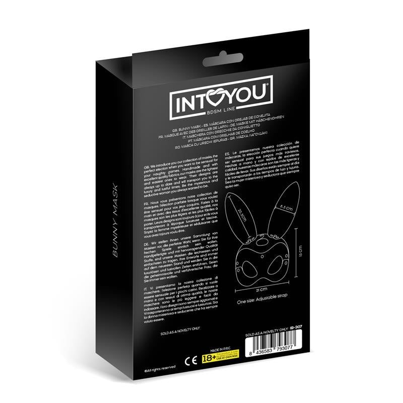 Máscara de Conejito INTOYOU BDSM LINE Roussy