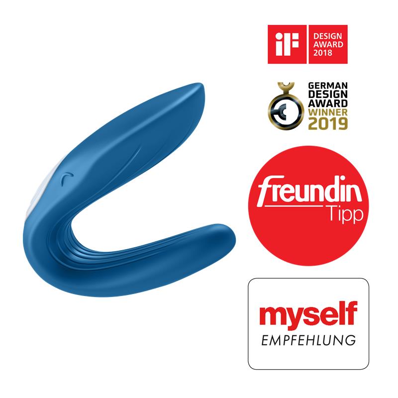 Satisfyer Partner Double Whale Vibrador para Parejas