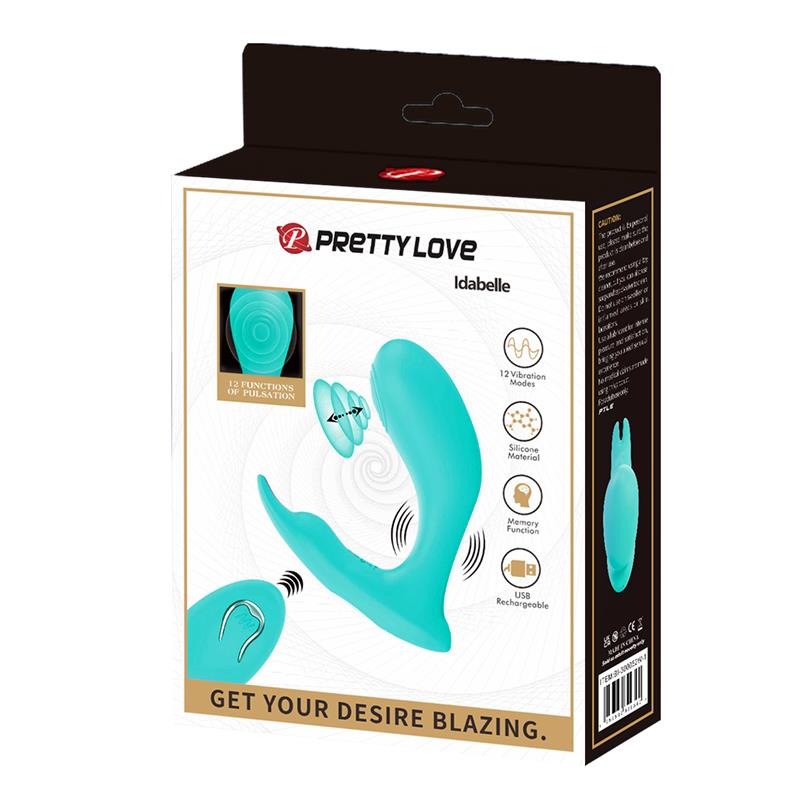 Vibrador para Punto G y Clítoris Pretty Love Isabelle con Control Remoto