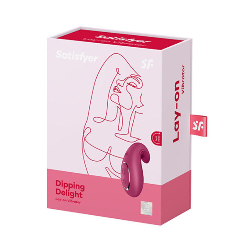 Satisfyer Dipping Delight Berry Estimulador de Clítoris con Vibración
