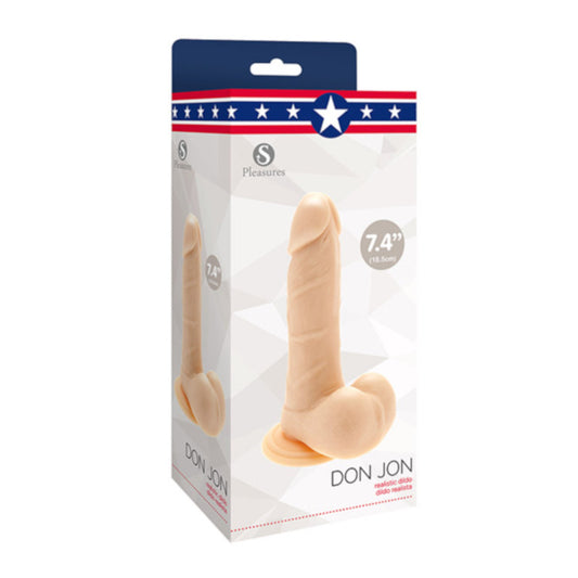 Dildo S Pleasures Don Jon Realistic 15 cm