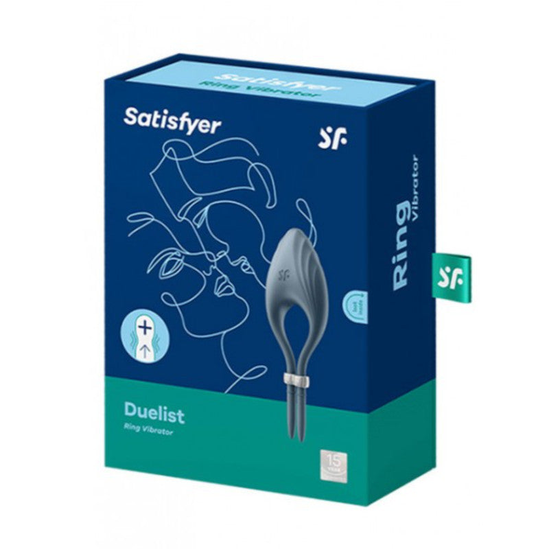 Satisfyer Duelist Anillo Vibrador Blue