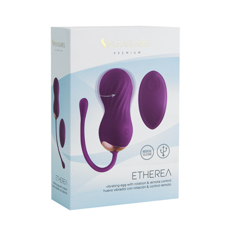Huevo Vibrador S Pleasures ETHEREA Purple