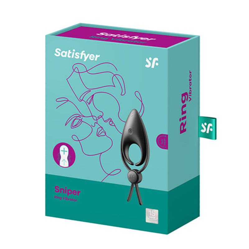 Satisfyer Sniper Anillo Vibrador Black