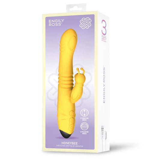 Vibrador para Punto G y Clítoris Engily Ross Honeybee con Pulsación