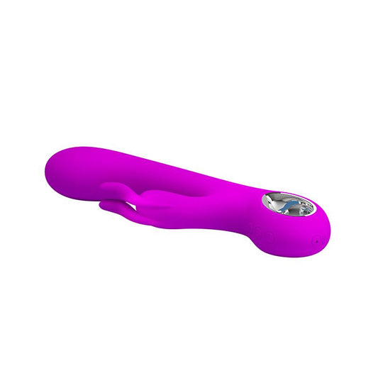 Vibrador para Punto G y Clítoris PRETTY LOVE Hot Rabbit Púrpura