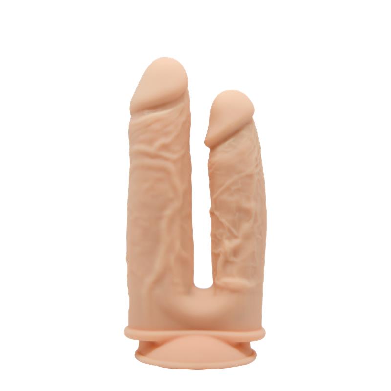 Dildo SILEXD Doble Penetración 8" y 7" Modelo 1 con Vibración