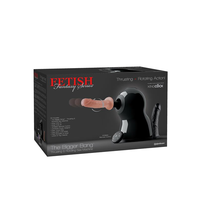 Dildo Fetish Fantasy Series Máquina del Sexo Empuja y Gira