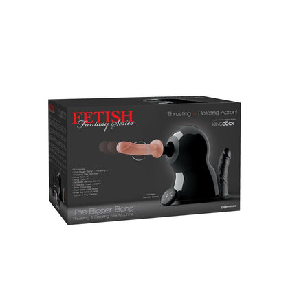 Dildo Fetish Fantasy Series Máquina del Sexo Empuja y Gira