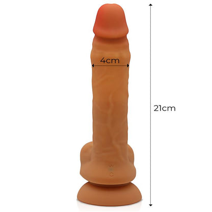 Dildo Centauro Adriano con Vibración y Bolas Up And Down Internas