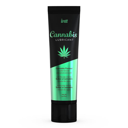 Lubricante Íntimo INTT Sabor a Cannabis a Base de Agua 100 ml