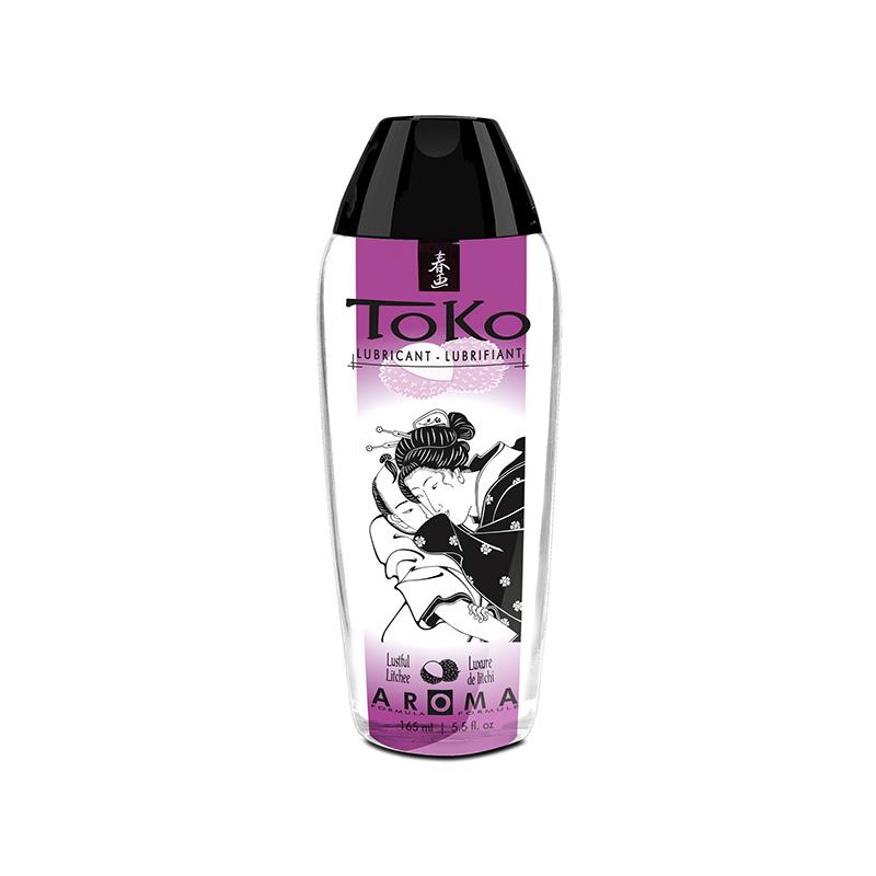 Lubricante Íntimo SHUNGA Toko Aroma a Litchi a Base de Agua 165 ml