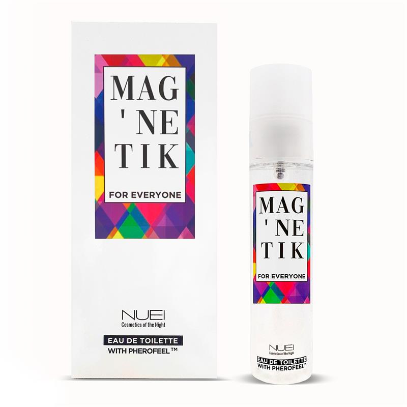 Perfume Mixto NUEI Cosmetics Magnetik For Everyone con Feromonas No Binario 50 ML