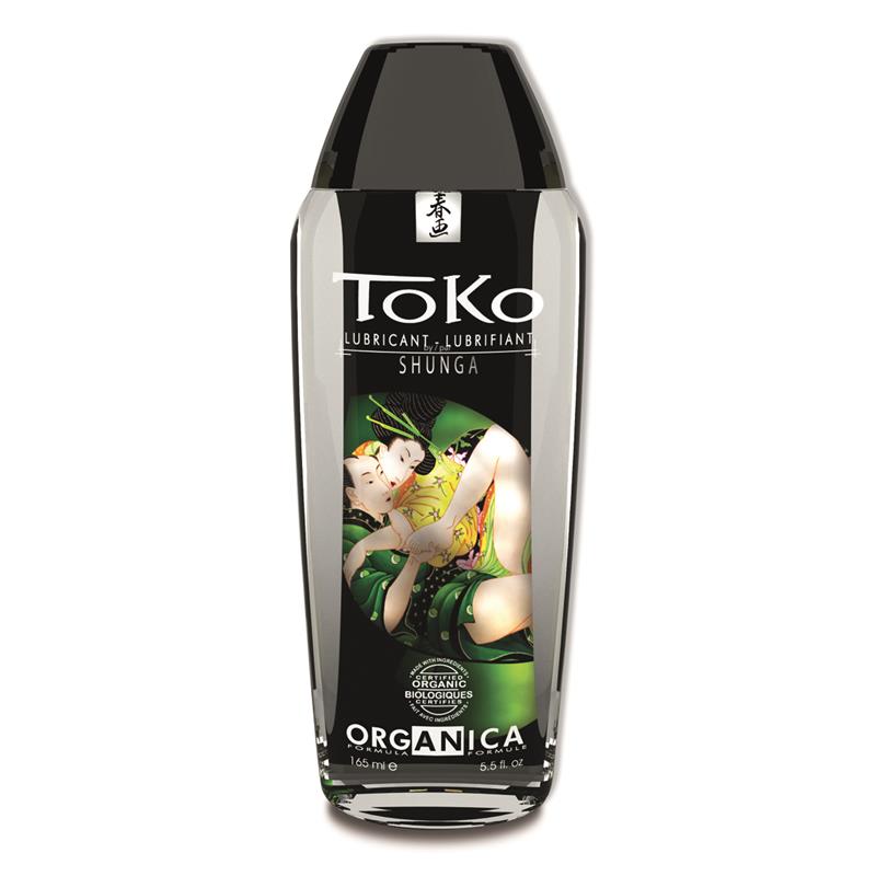 Lubricante Íntimo SHUNGA Toko Orgánico a Base de Agua 165 ml