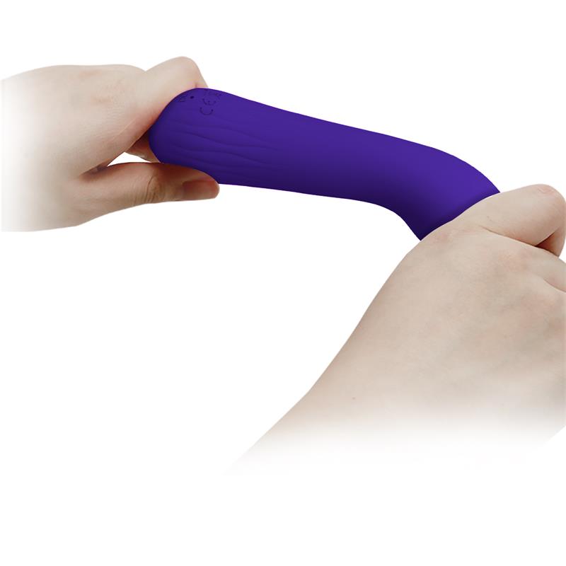 Vibrador para Punto G Pretty Love Faun Púrpura