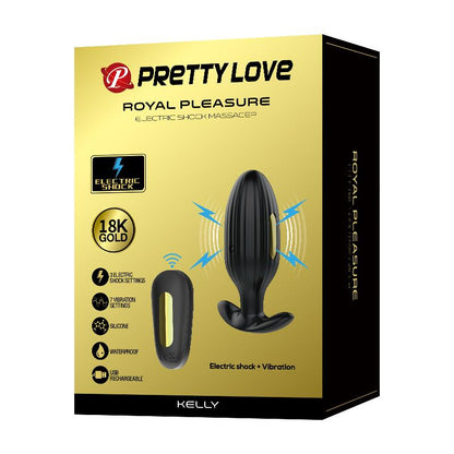 Plug Anal Pretty Love Royal Pleasure con Electroestimulación