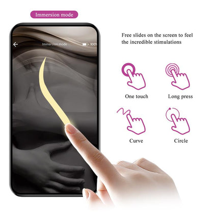 Estimulador de Clítoris Doble Estimulación Pretty Love Baird con Control por App