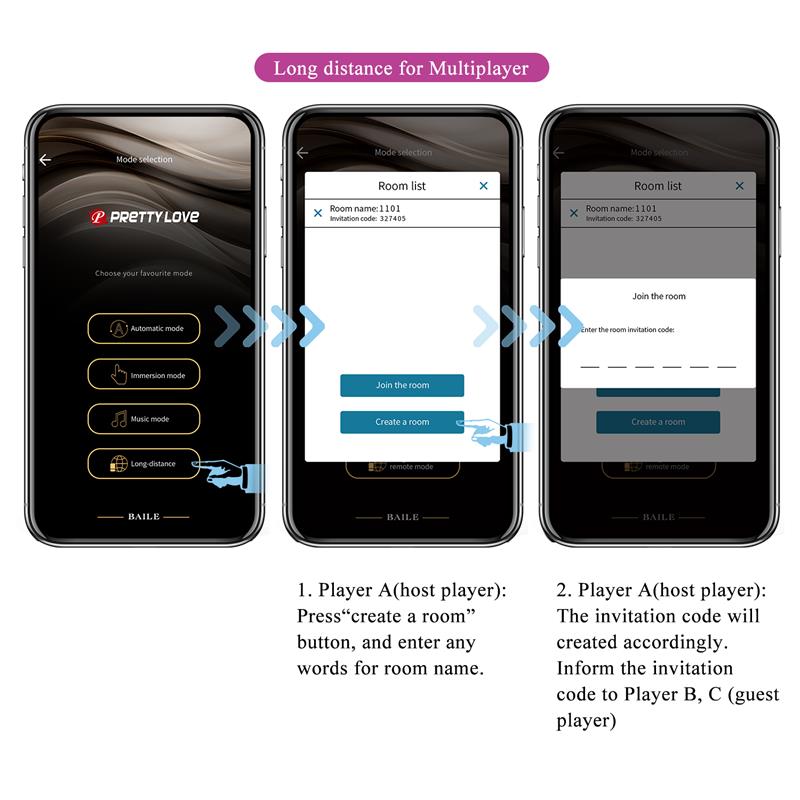 Estimulador de Clítoris Doble Estimulación Pretty Love Baird Púrpura con Control por App