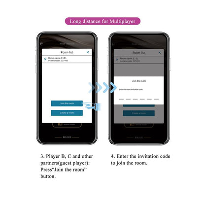 Estimulador de Clítoris Doble Estimulación Pretty Love Baird Púrpura con Control por App