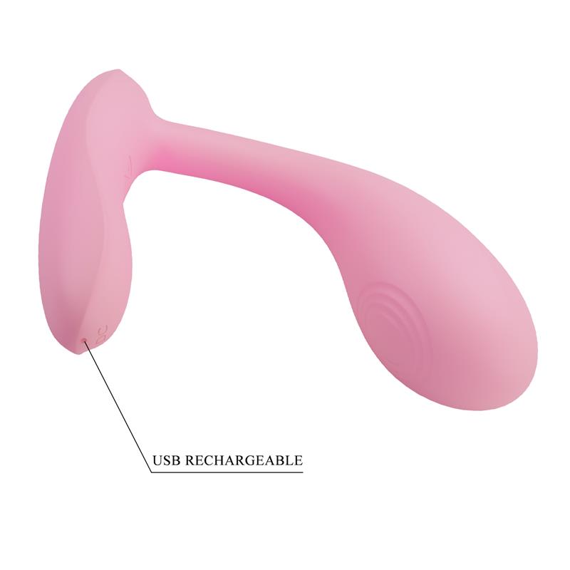 Estimulador de Clítoris Doble Estimulación Pretty Love Baird con Control por App