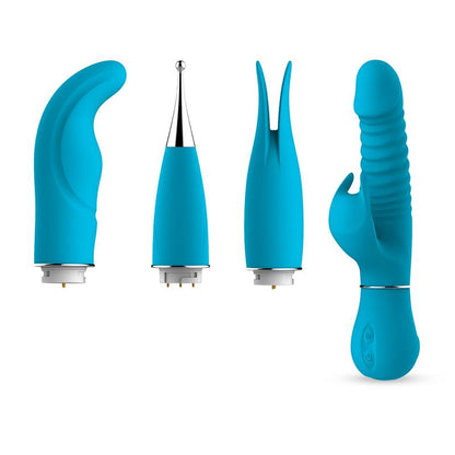 Estimulador de Clítoris Engily Ross Set 4 Piezas Intercambiables con Vibración