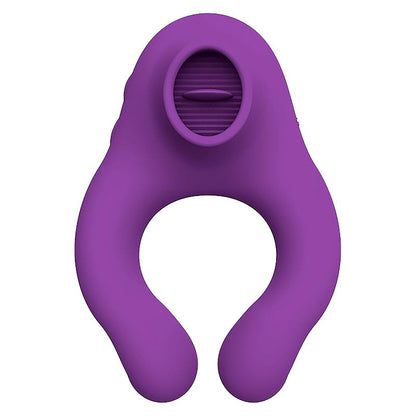 Anillo Vibrador Action con Lengua Estimuladora y Control Remoto