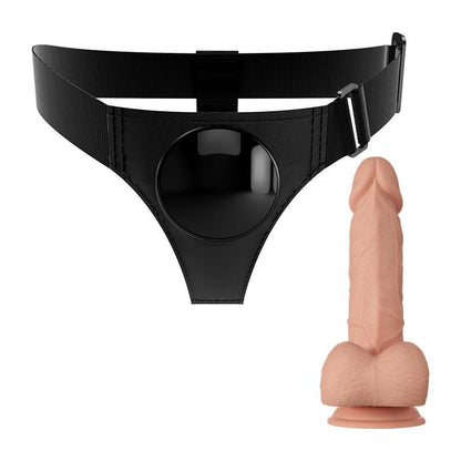 PRETTYLOVE JERRY HARNESS WITH DILDO 7.6"