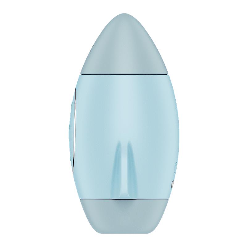 Satisfyer Mission Control Succionador y Vibrador Azul