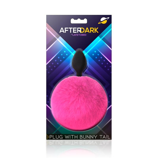 Plug Anal AFTERDARK con Pompón Rosa Talla S