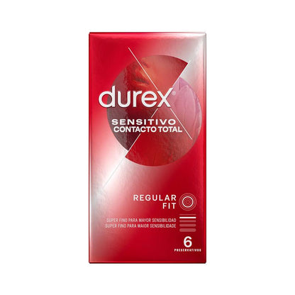 Durex Sensitivo Contacto 6 preservativos