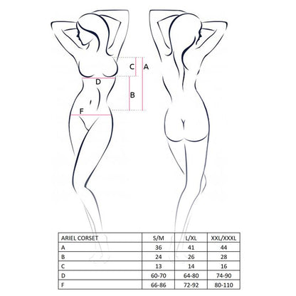 Lencería AVANUA Ariel Corsé Blanco