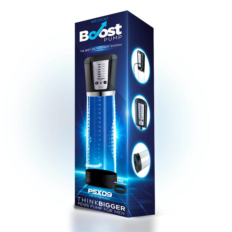 Bomba de Succión Para el Pene Boost Pumps Automática con Display PSX09