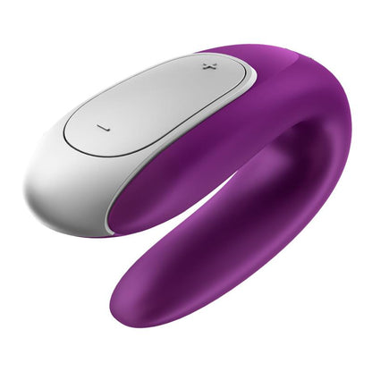 Satisfyer Double Fun Vibrador para Parejas Violeta con Bluetooth/App