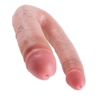 Dildo KING COCK Doble Penetración 17,80 cm