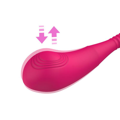 Vibrador Triple Función Action No. TwentyThree con Movimiento Thrusting