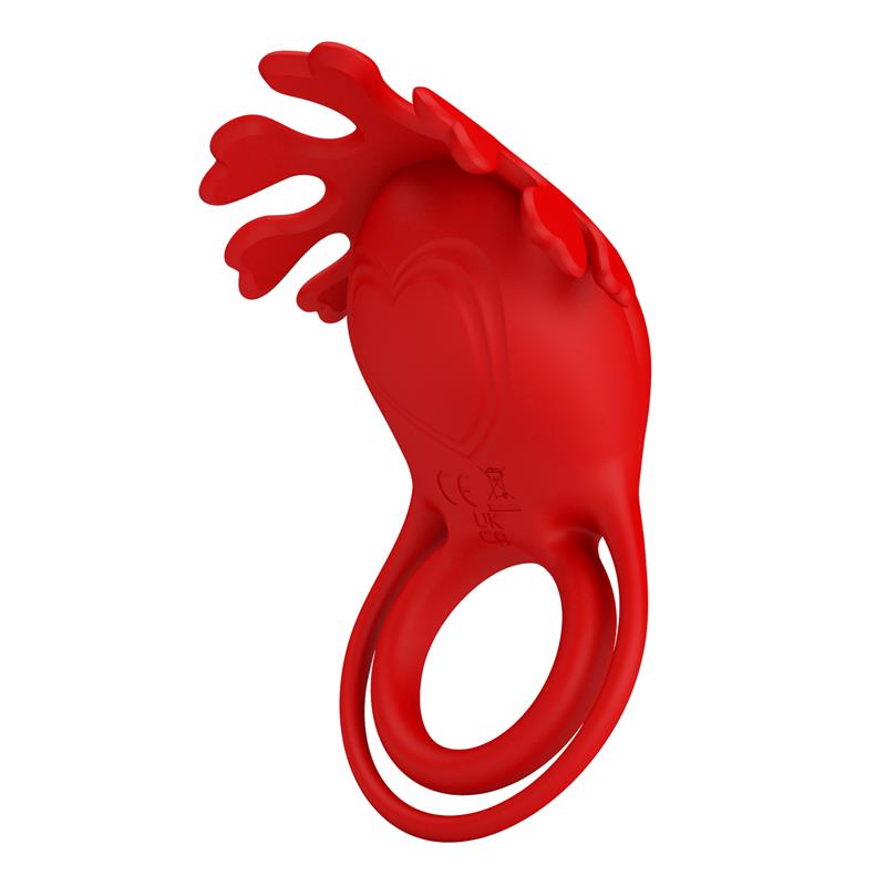 Anillo Vibrador Rojo Pretty Love Ruben
