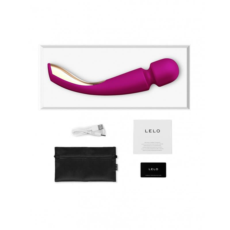 LELO Masajeador Smart Wand 2 Grande Deep Rose