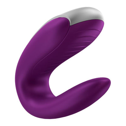 Satisfyer Double Fun Vibrador para Parejas Violeta con Bluetooth/App