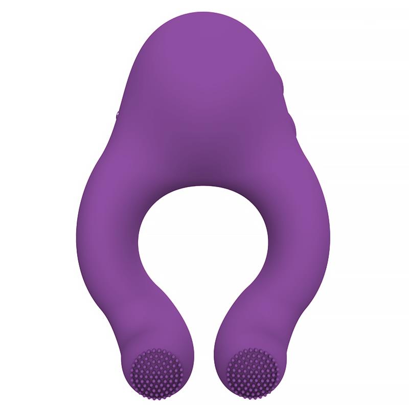 Anillo Vibrador Action con Lengua Estimuladora y Control Remoto