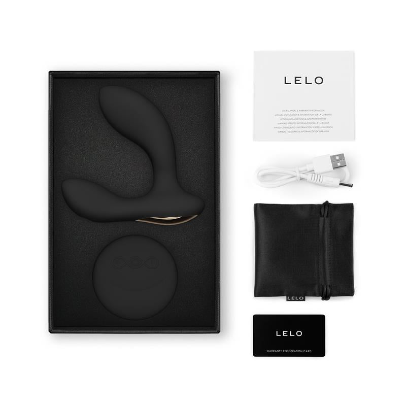 Estimulador de Próstata LELO Hugo 2 Black con Control Remoto