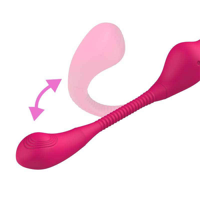 Vibrador Triple Función Action No. TwentyThree con Movimiento Thrusting